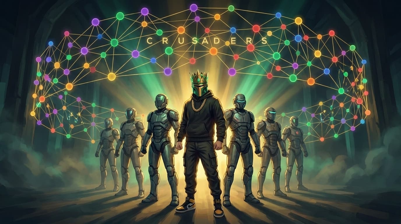 The empire — crusader and agents in the knowledge graph