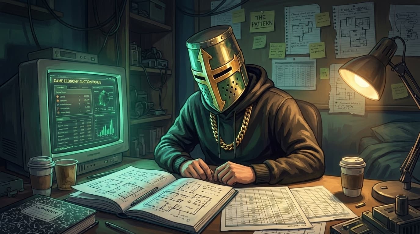 The young system-builder — copybooks, a CRT, a bot running overnight