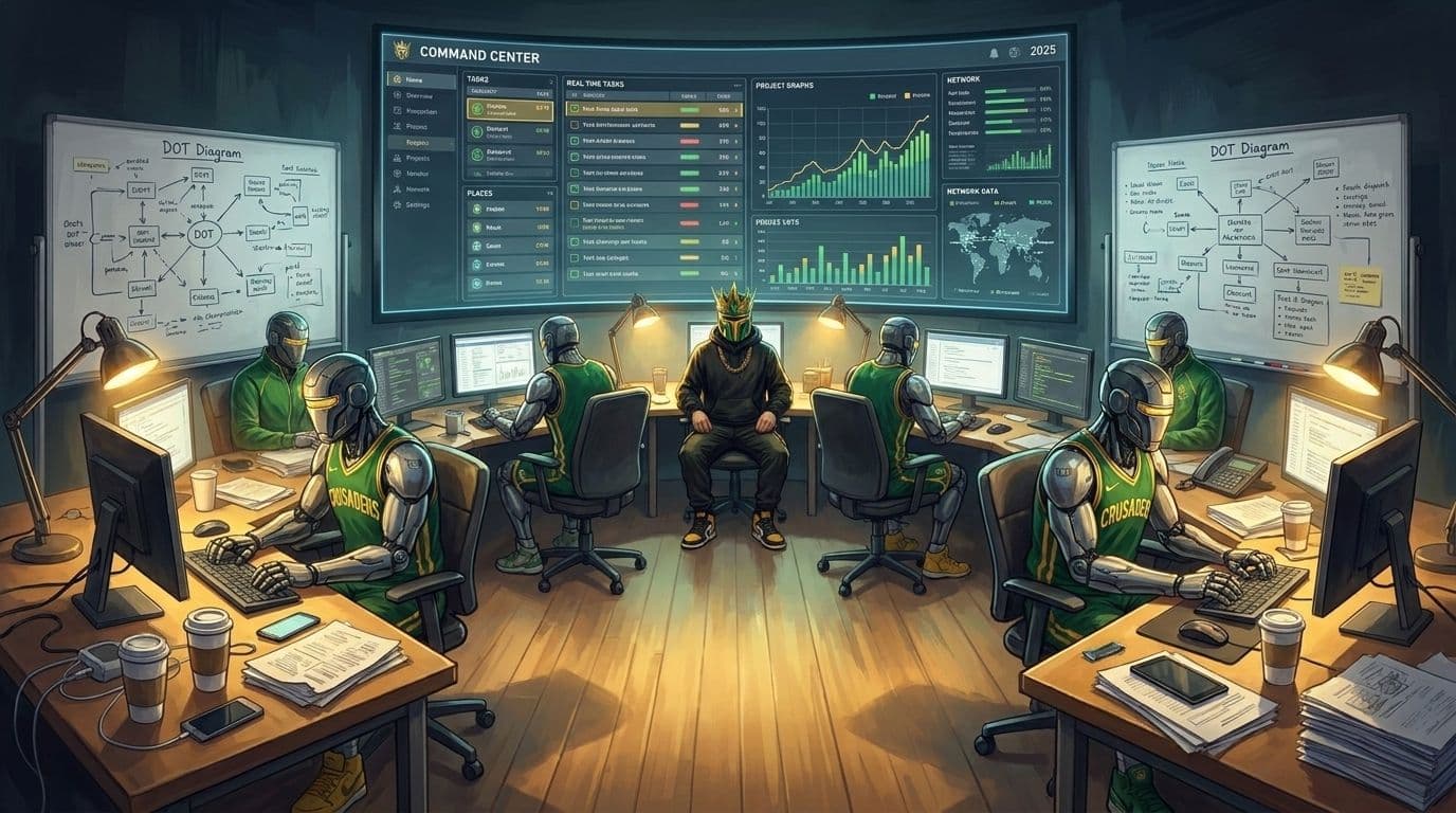 Fifteen days, one fork, the Command Center