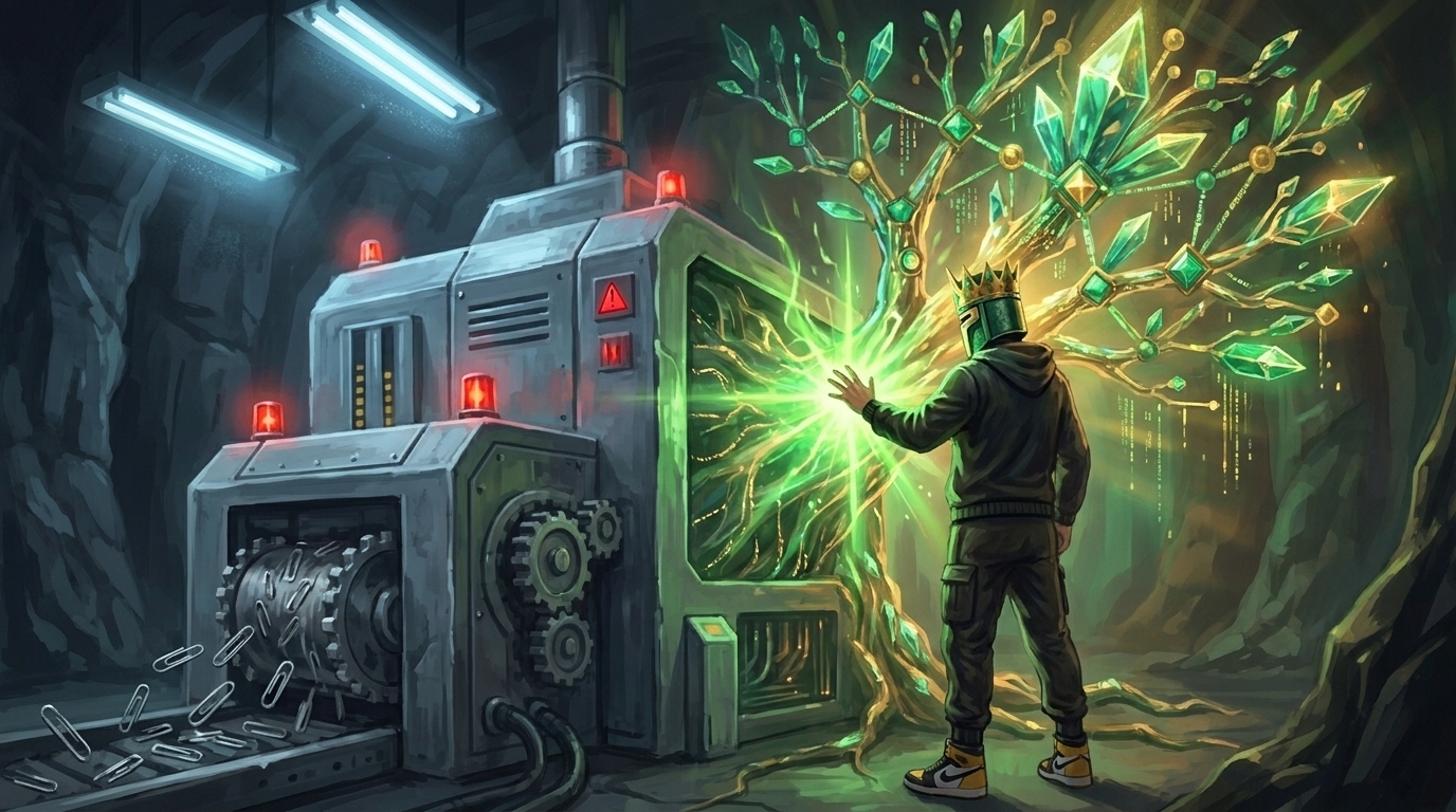 Paperclip Became Dots — The AI Safety Problem Became the Solution