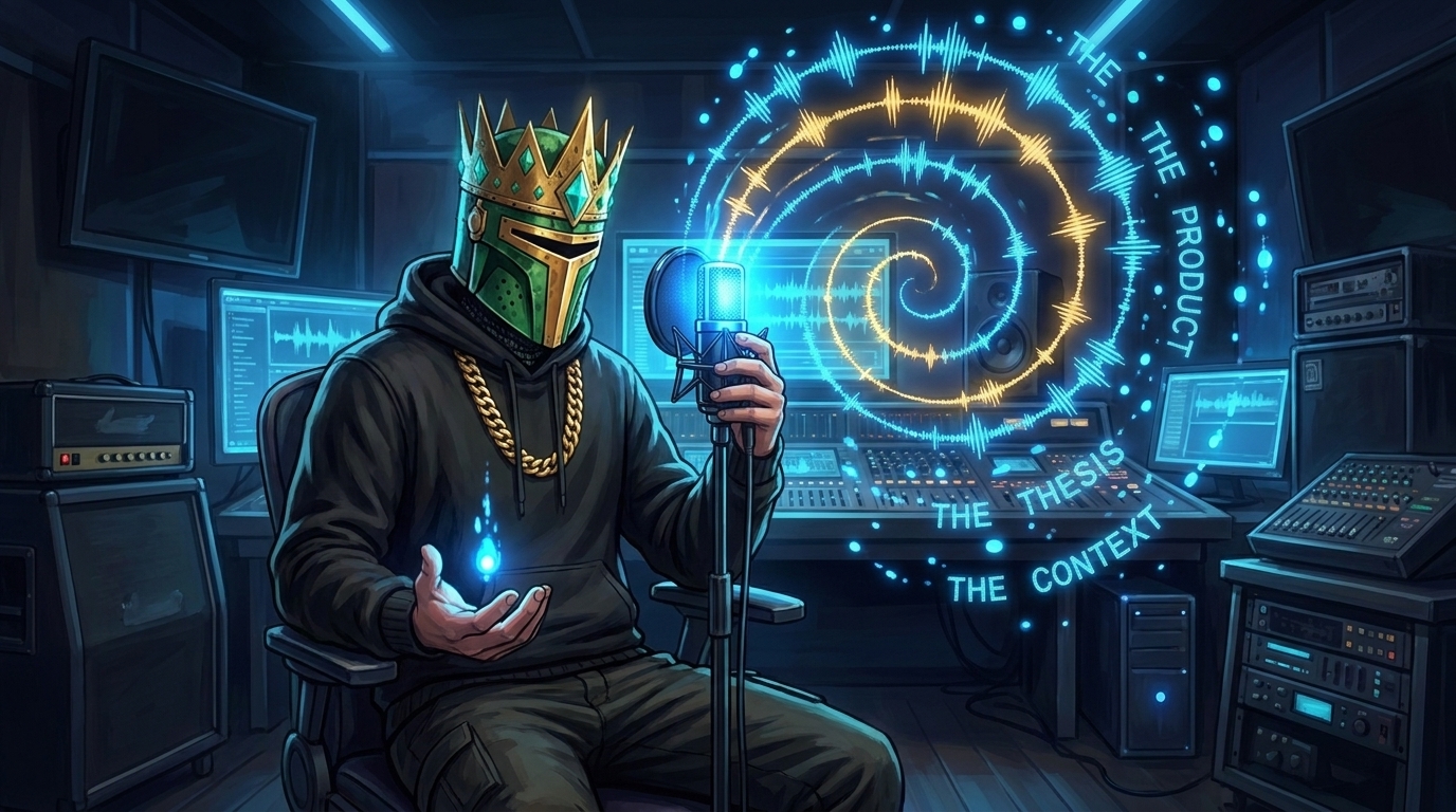 What We Do Is the Founding Document — The Song IS the Product Thesis