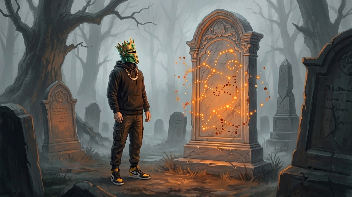 The Tombstone He Couldnt Write — Still Connecting Dots